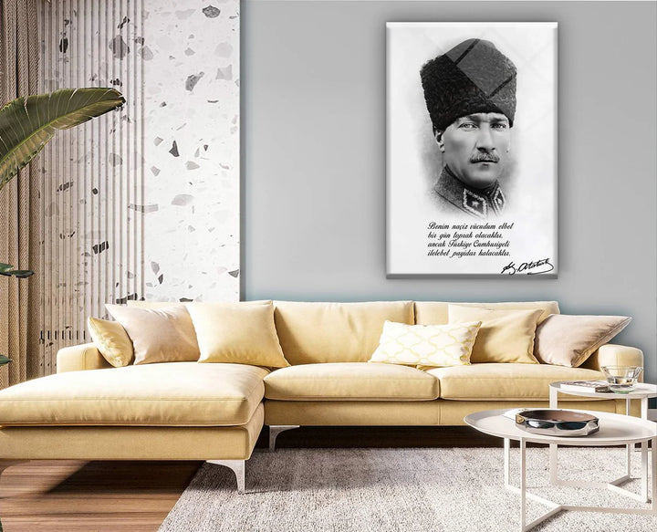 Atatürk Cam Tablo