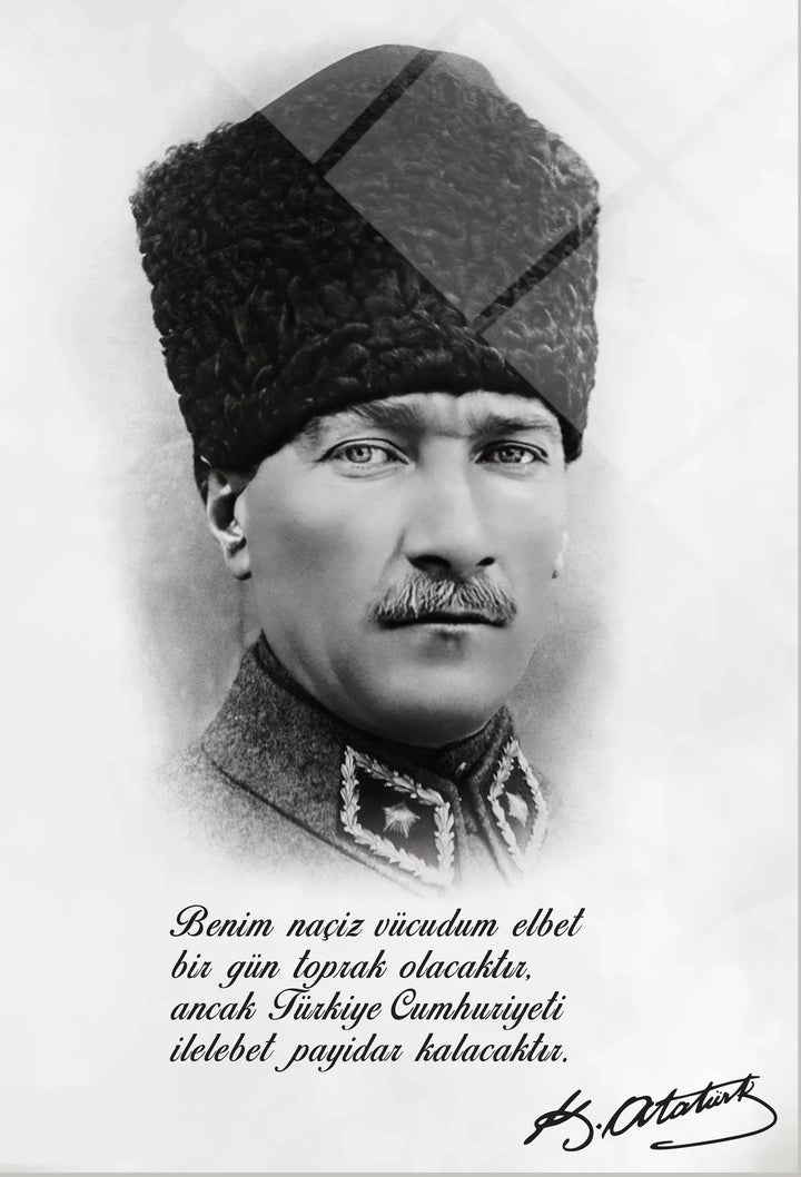 Atatürk Cam Tablo