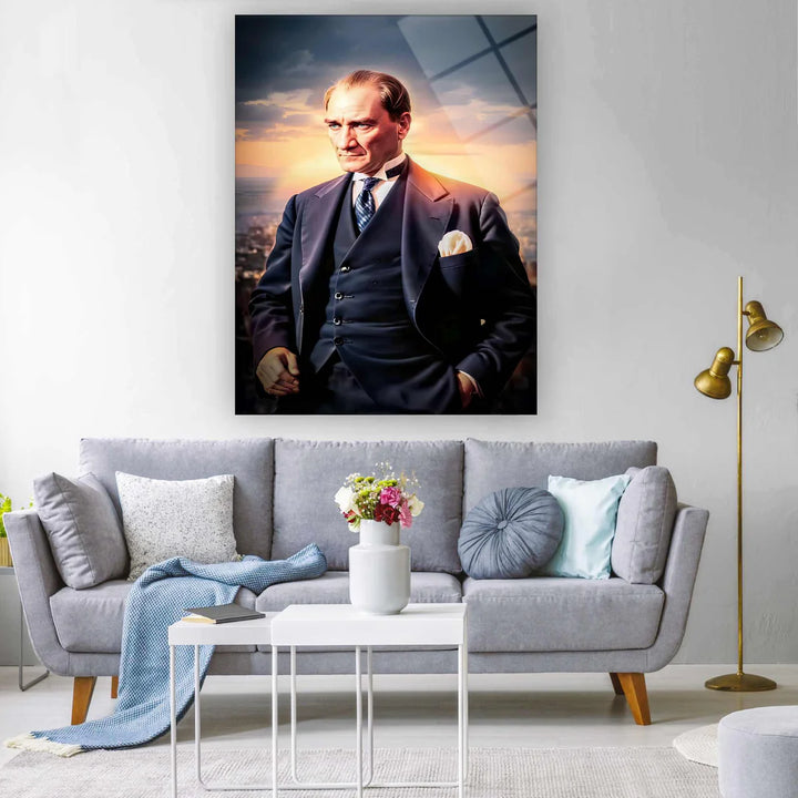 Atatürk Cam Tablo