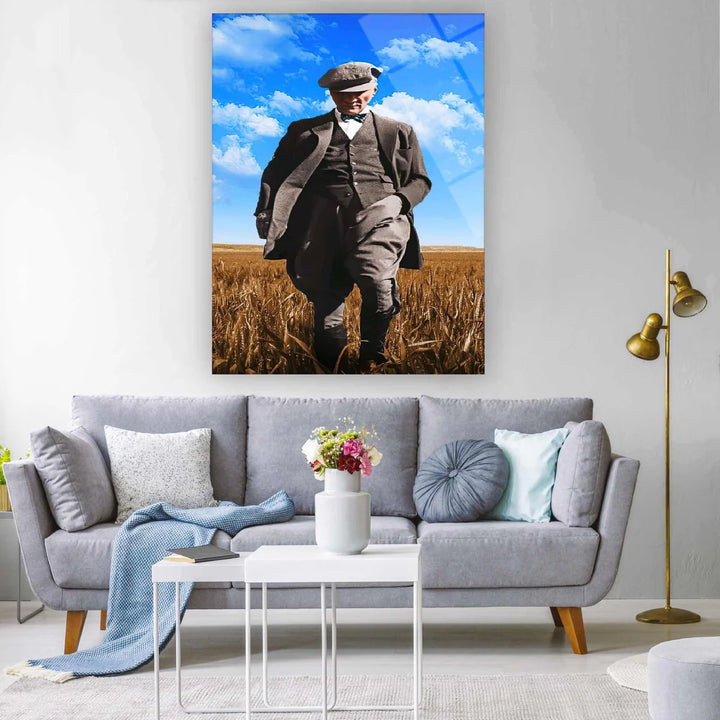 Atatürk Cam Tablo