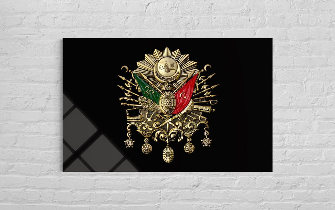 Osmanlı Tuğrası Siyah