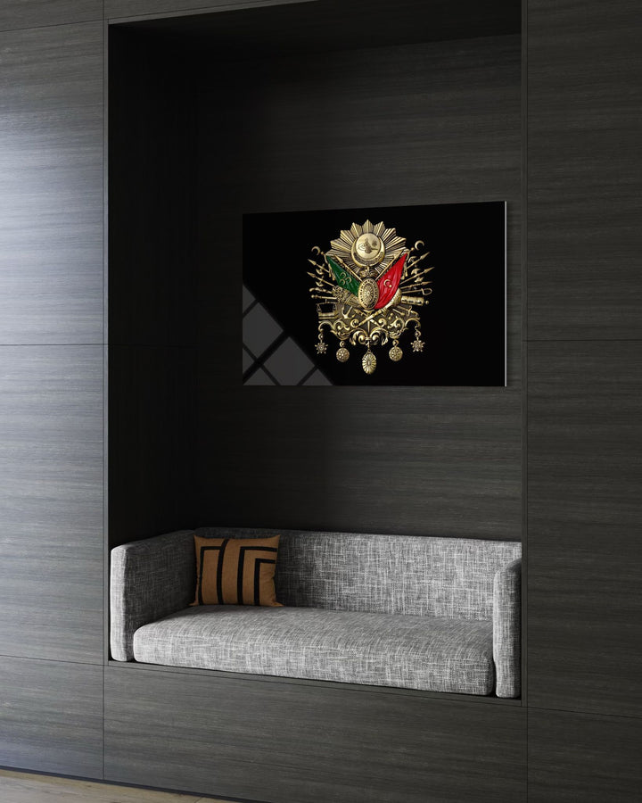 Osmanlı Tuğrası Siyah