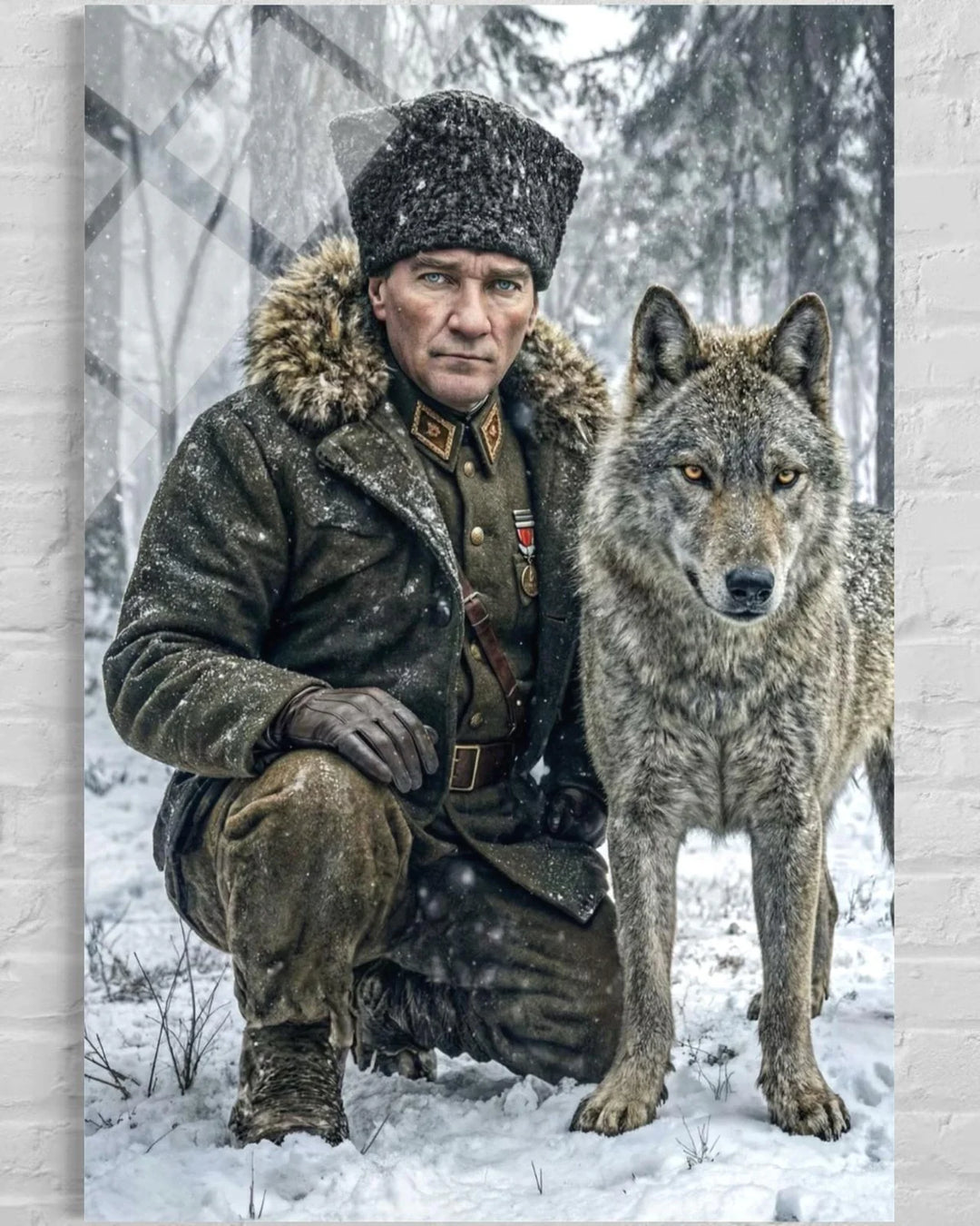 Atatürk Cam Tablo