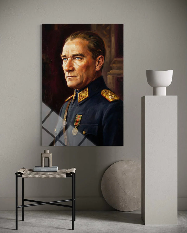 Atatürk Cam Tablo