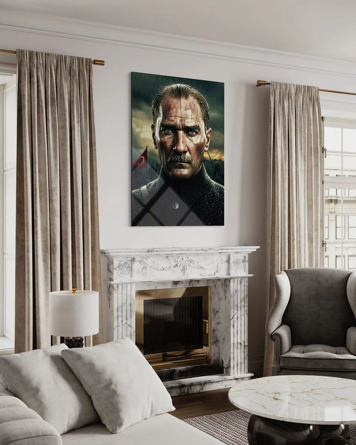 Atatürk Cam Tablo