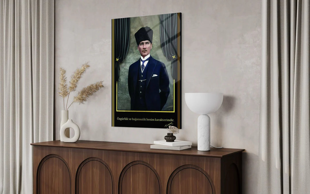 Atatürk Cam Tablo