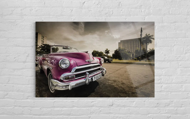 CHEVROLET STYLELİNE DELUXE CONVERTİBLE (1951 MODEL)  CAM TABLO