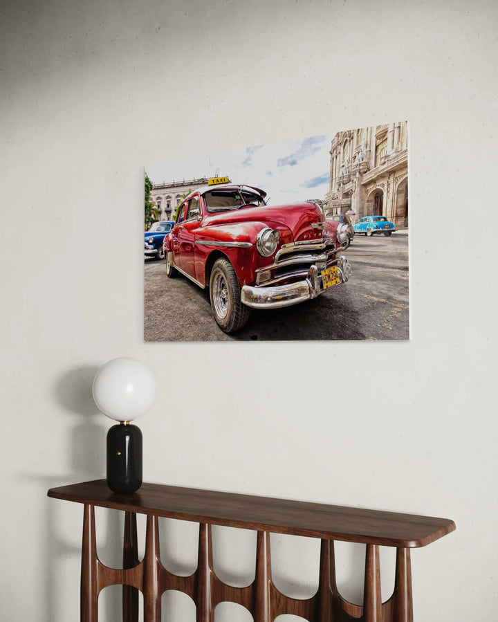 PLYMOUTH SPECİAL DE LUXE (1949 MODEL)  CAM TABLO