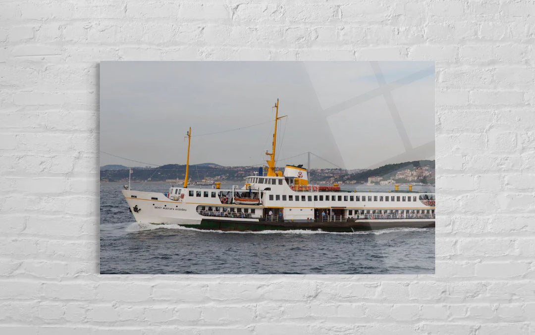 ŞEHİT MUSTAFA AYDOĞDU VAPURU (İSTANBUL) CAM TABLO