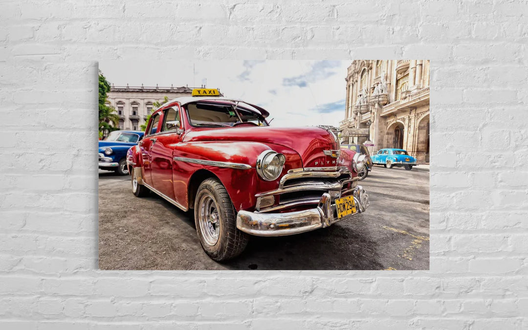 PLYMOUTH SPECİAL DE LUXE (1949 MODEL)  CAM TABLO