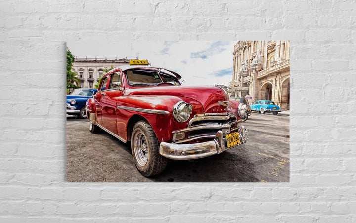 PLYMOUTH SPECİAL DE LUXE (1949 MODEL)  CAM TABLO