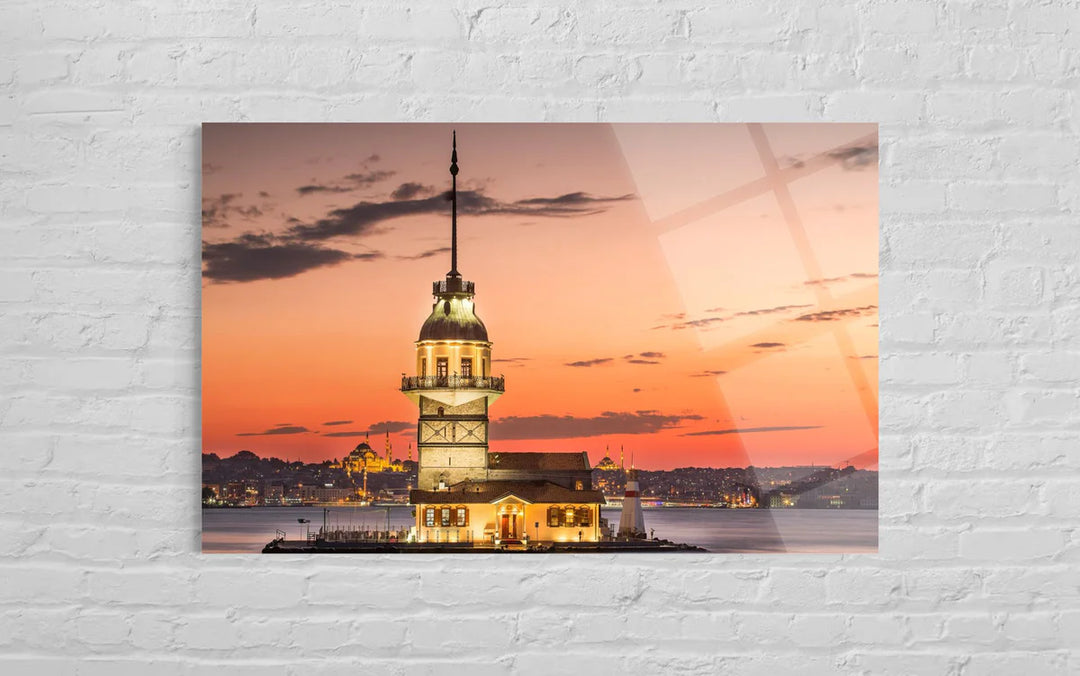 Yapı Ve Şehirler Cam Tablo