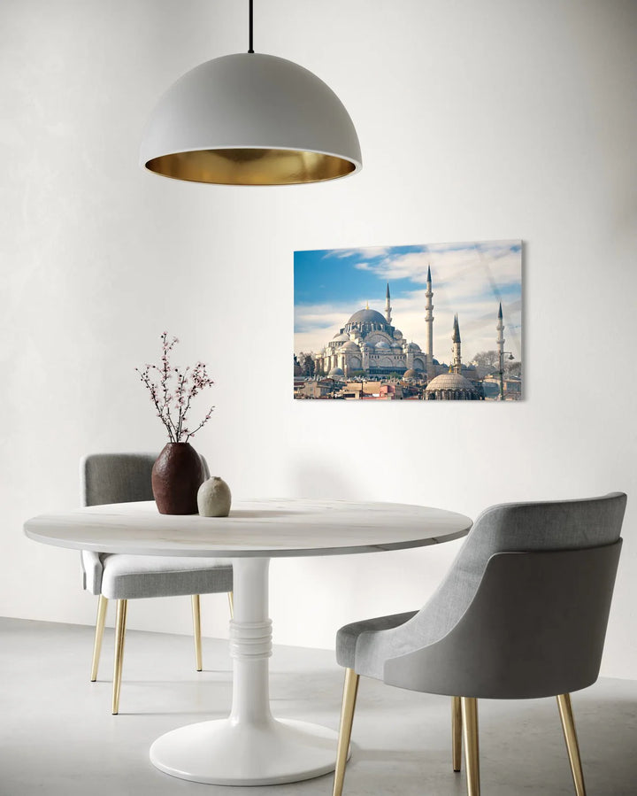 Yapı Ve Şehirler Cam Tablo