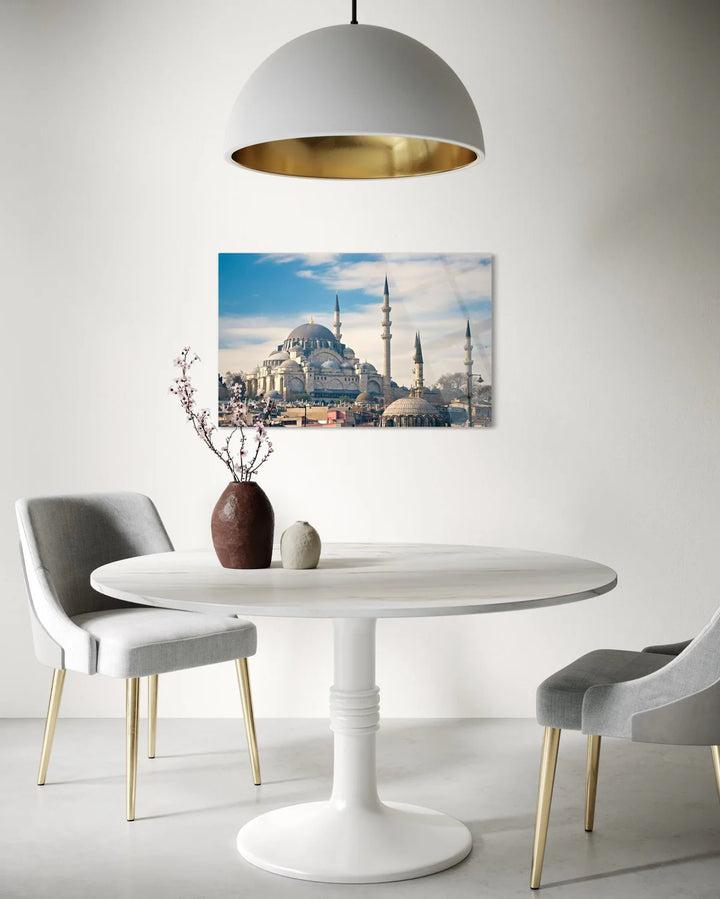Yapı Ve Şehirler Cam Tablo