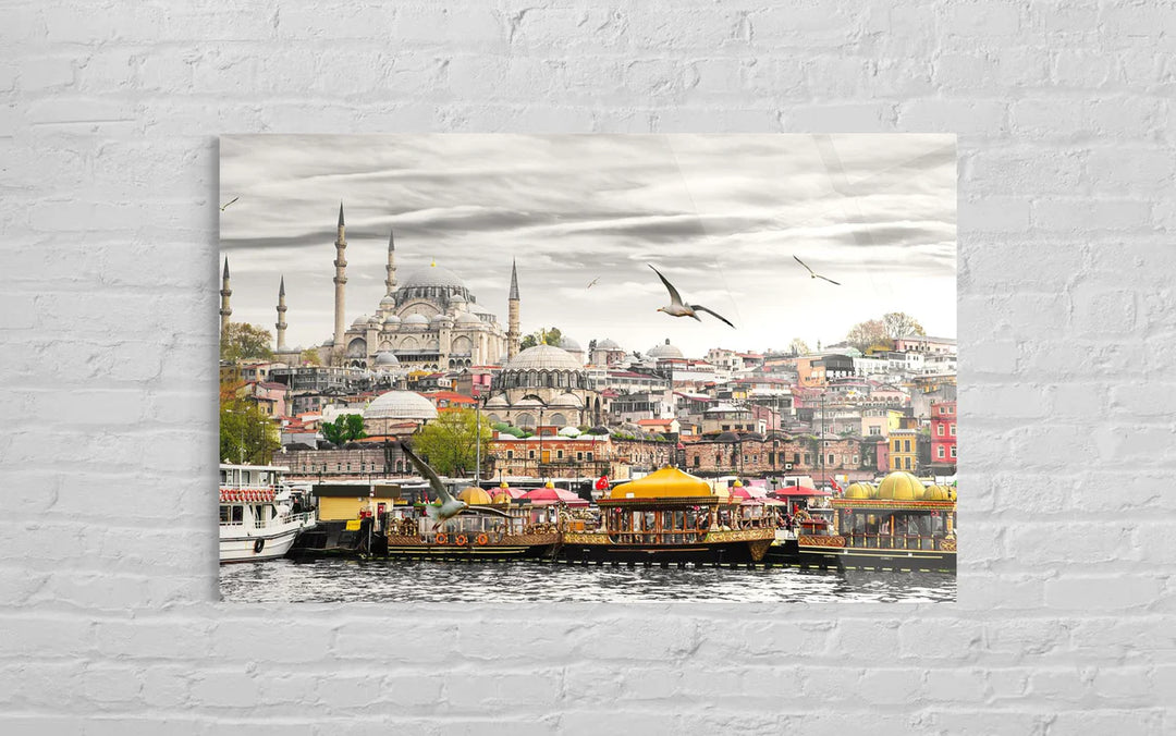 Yapı Ve Şehirler Cam Tablo