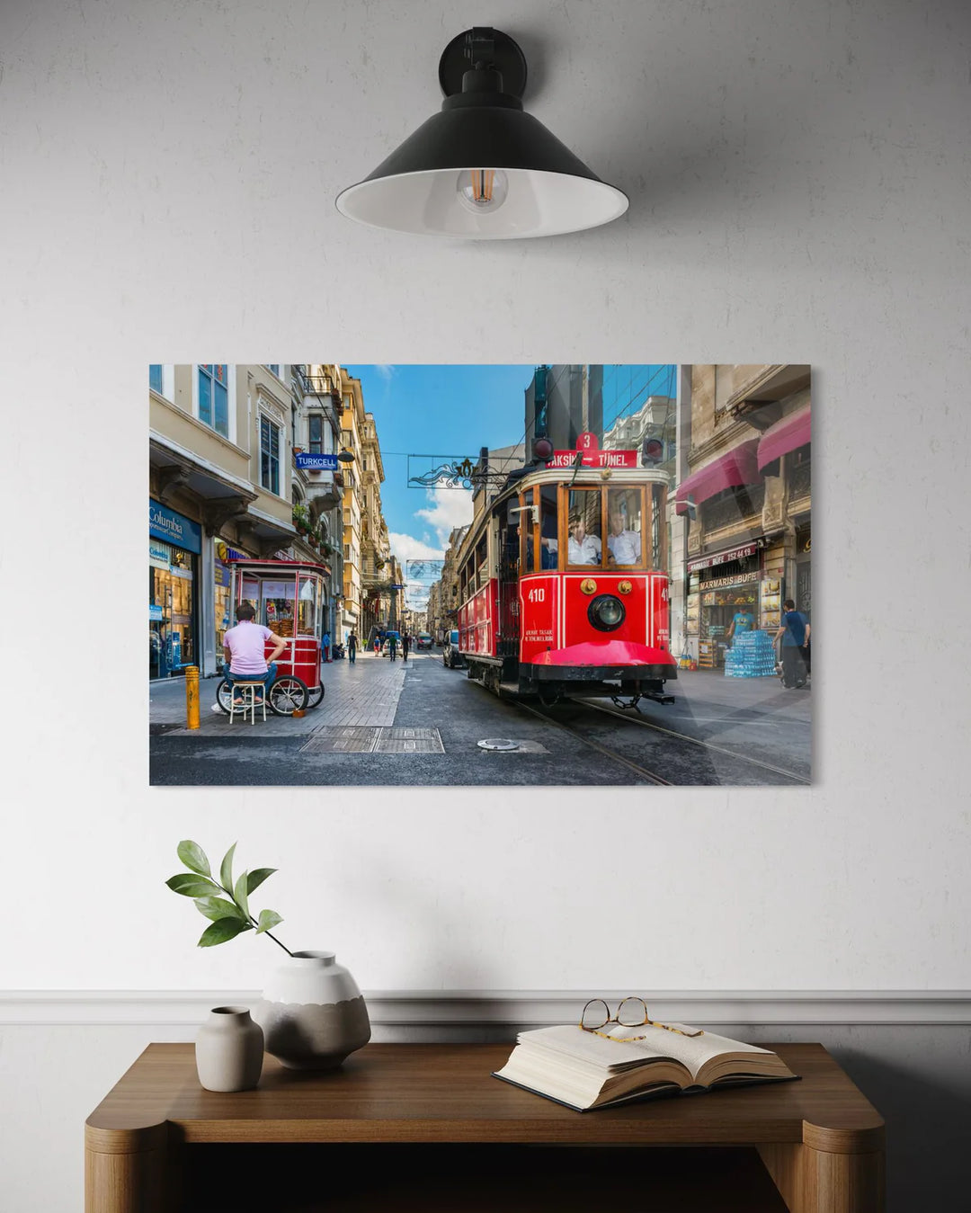 Yapı Ve Şehirler Cam Tablo