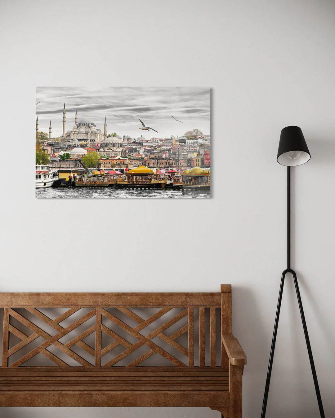 Yapı Ve Şehirler Cam Tablo