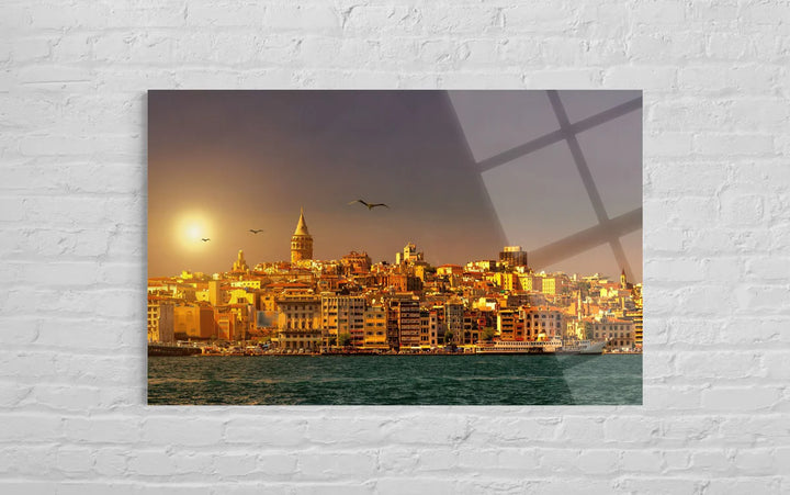 Yapı Ve Şehirler Cam Tablo