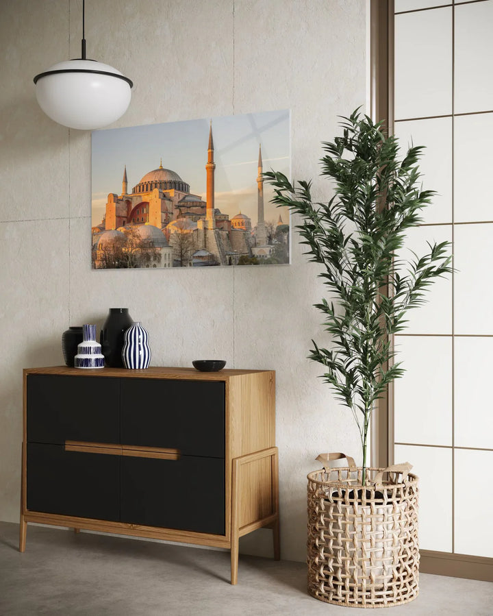 Yapı Ve Şehirler Cam Tablo