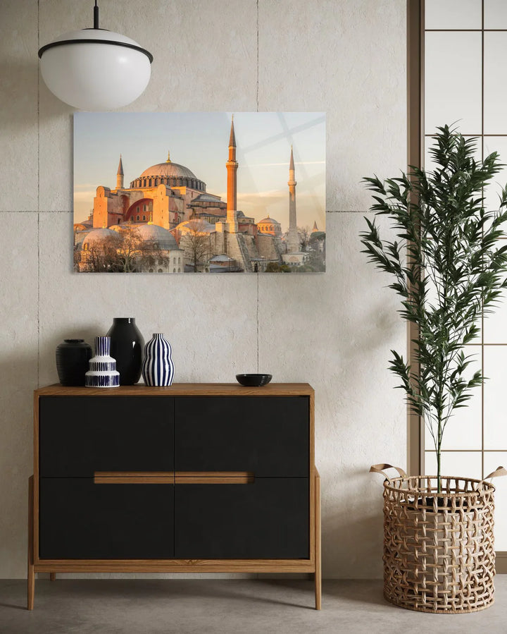 Yapı Ve Şehirler Cam Tablo