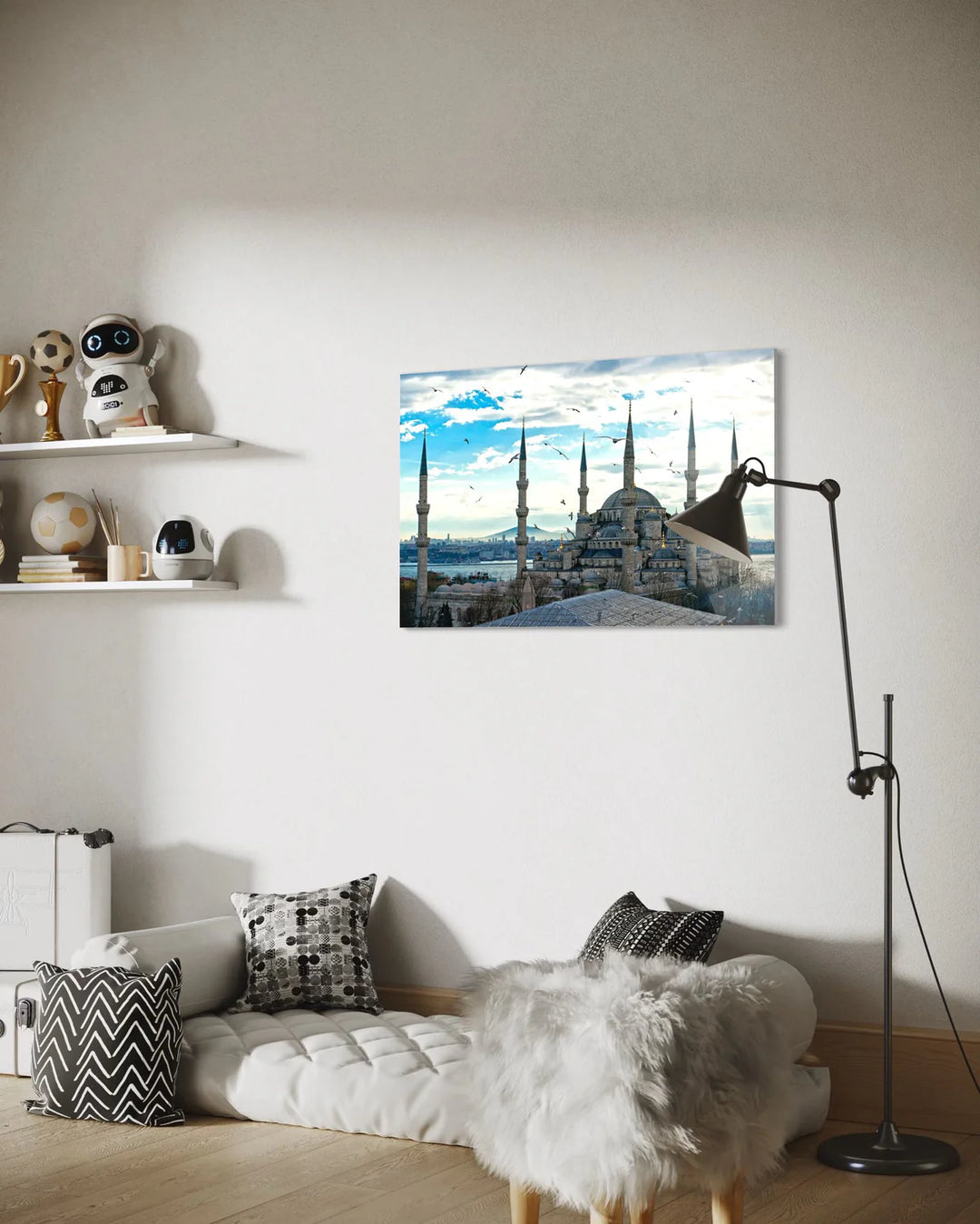 Yapı Ve Şehirler Cam Tablo