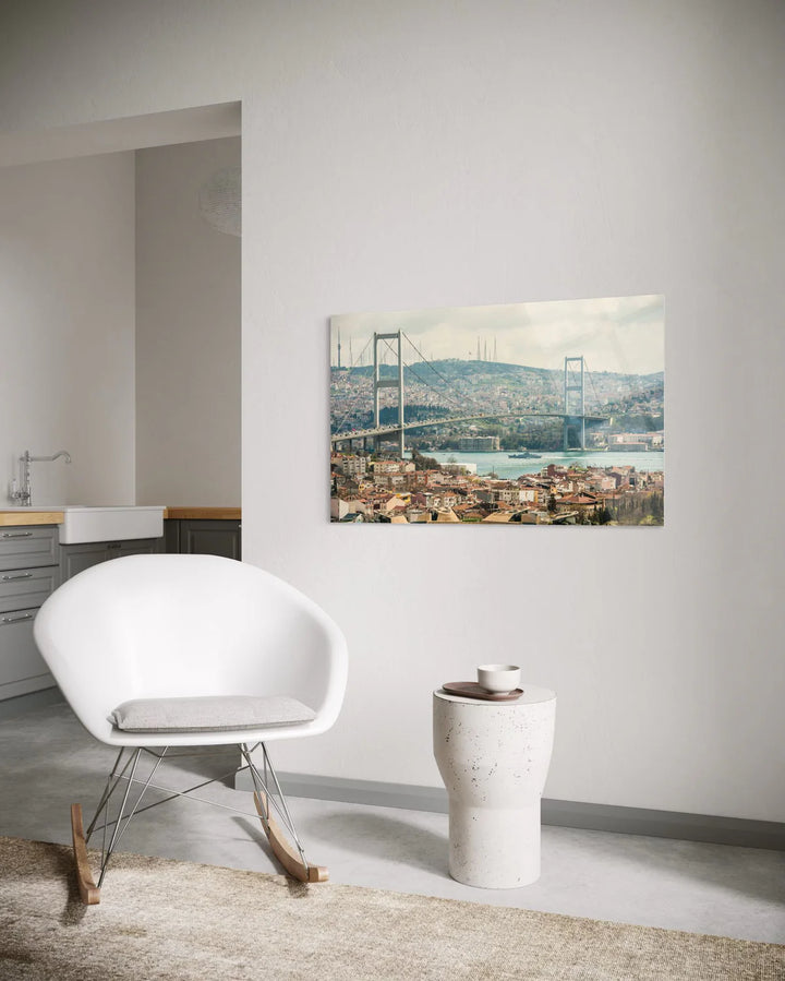 Yapı Ve Şehirler Cam Tablo