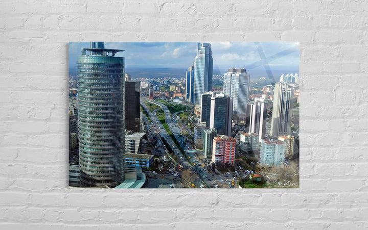 Yapı Ve Şehirler Cam Tablo