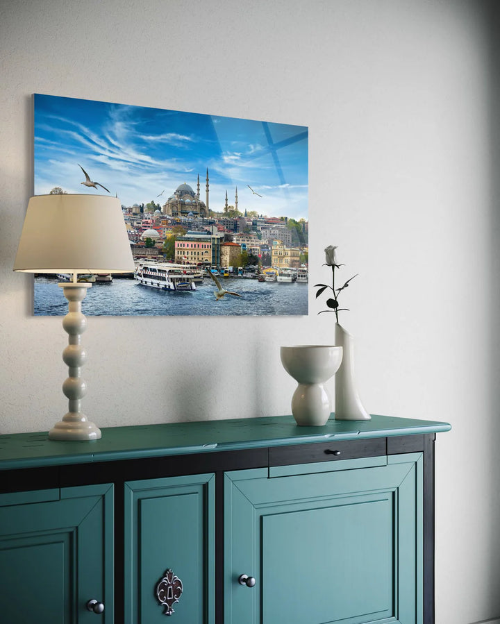 Yapı Ve Şehirler Cam Tablo