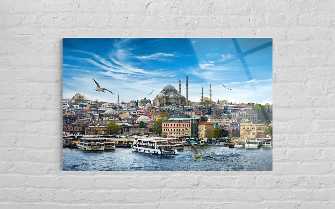 Yapı Ve Şehirler Cam Tablo