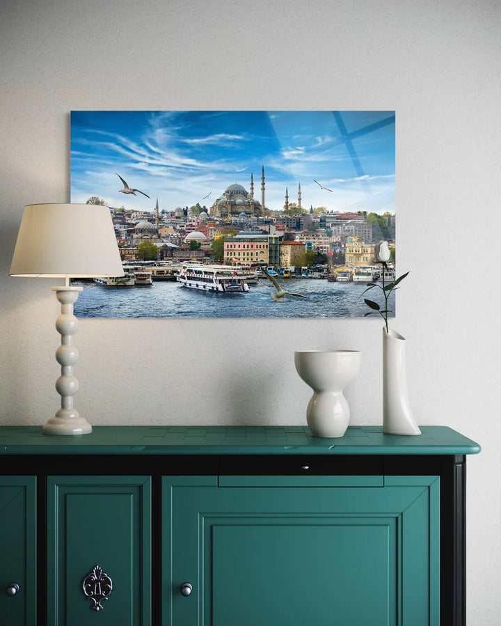 Yapı Ve Şehirler Cam Tablo