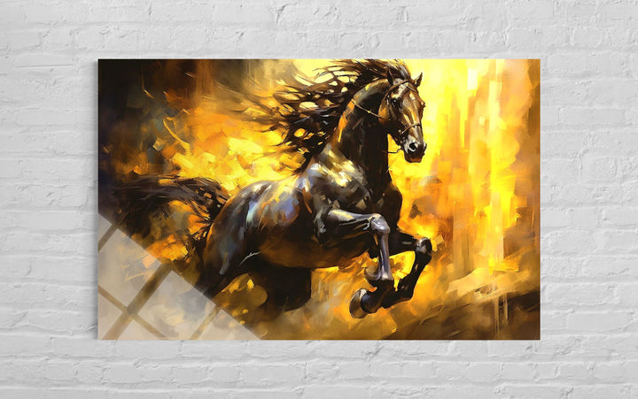 At Yağlı Boya Tarz