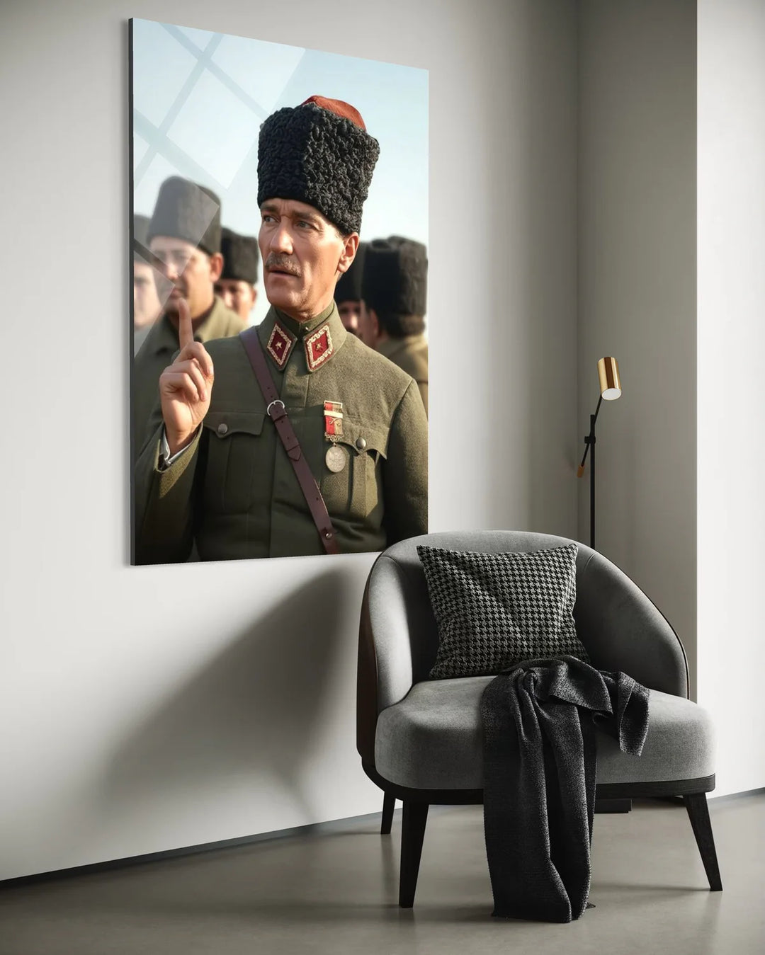 Atatürk Cam Tablo