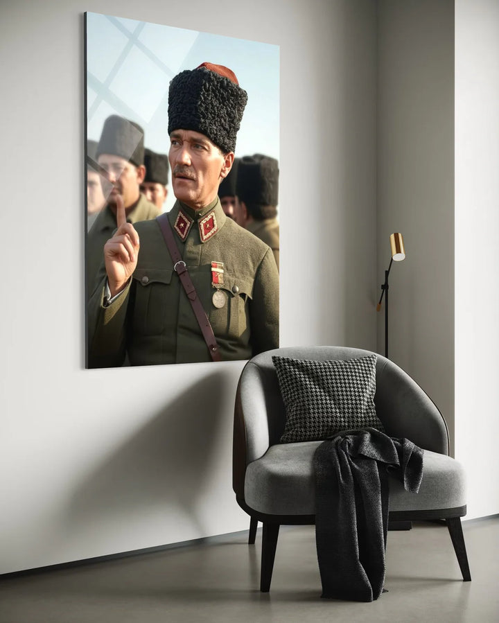 Atatürk Cam Tablo