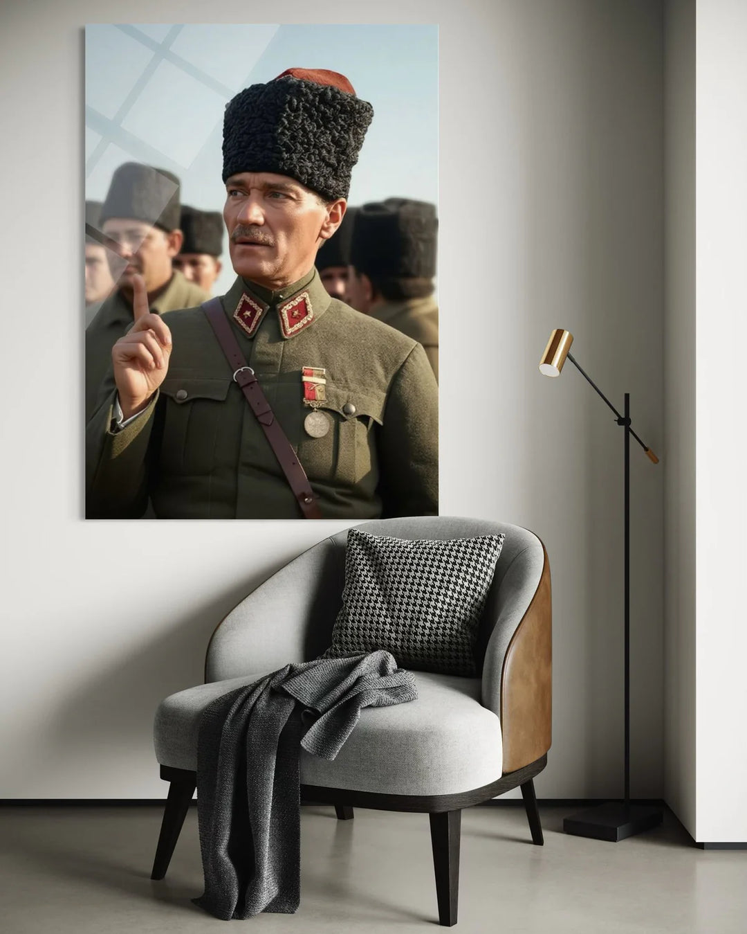Atatürk Cam Tablo