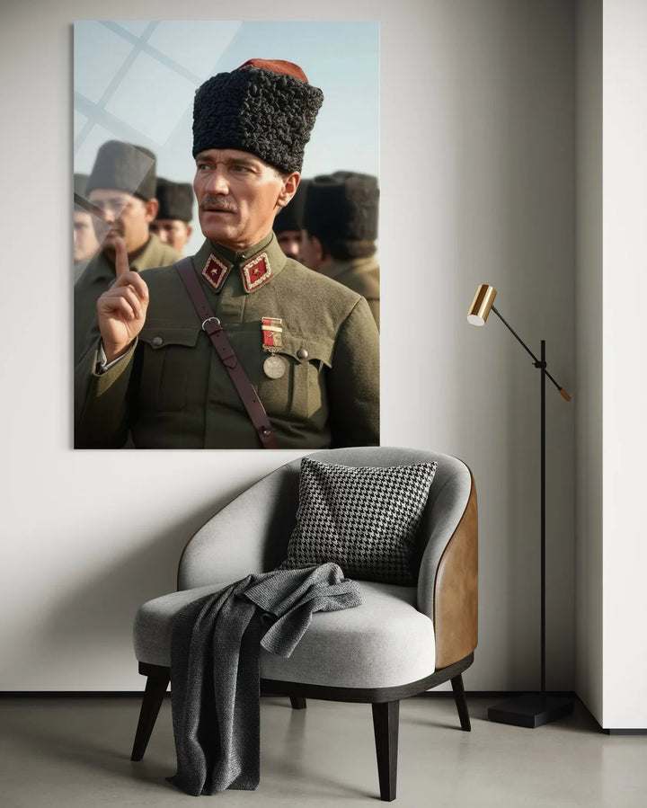 Atatürk Cam Tablo
