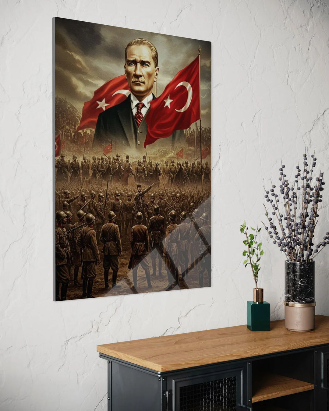 Atatürk Cam Tablo