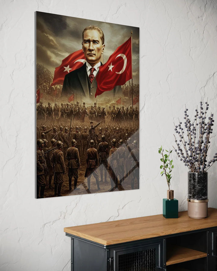 Atatürk Cam Tablo