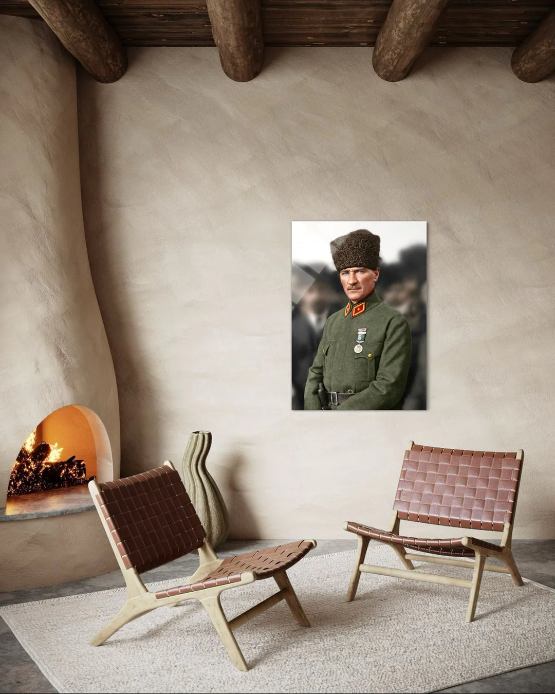 Atatürk Cam Tablo