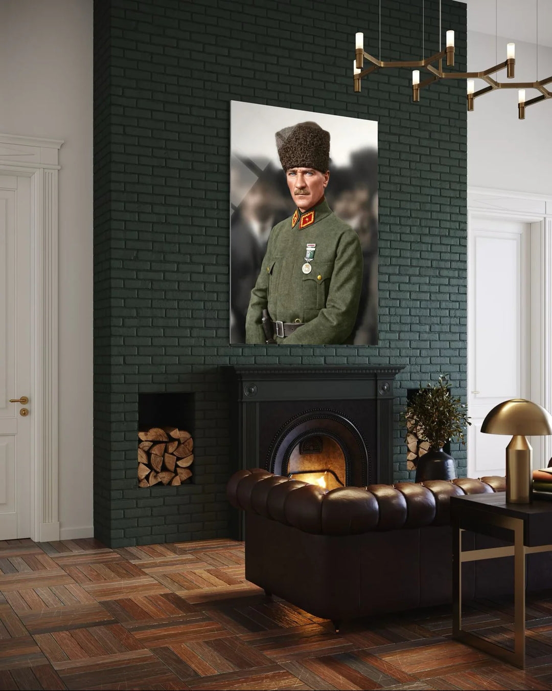 Atatürk Cam Tablo