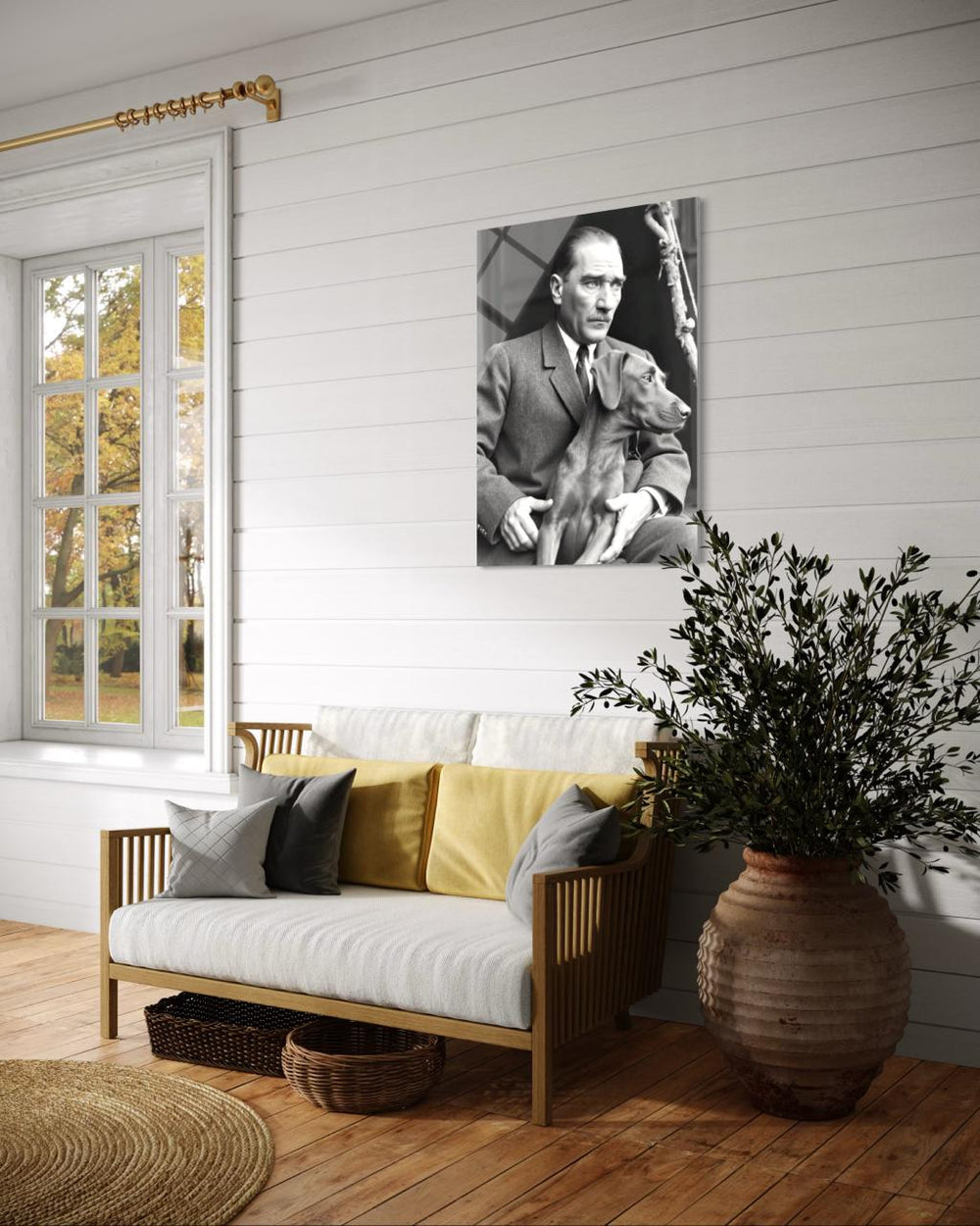 Atatürk Cam Tablo