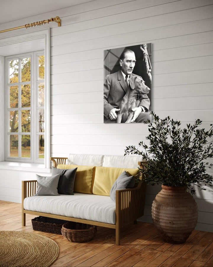 Atatürk Cam Tablo