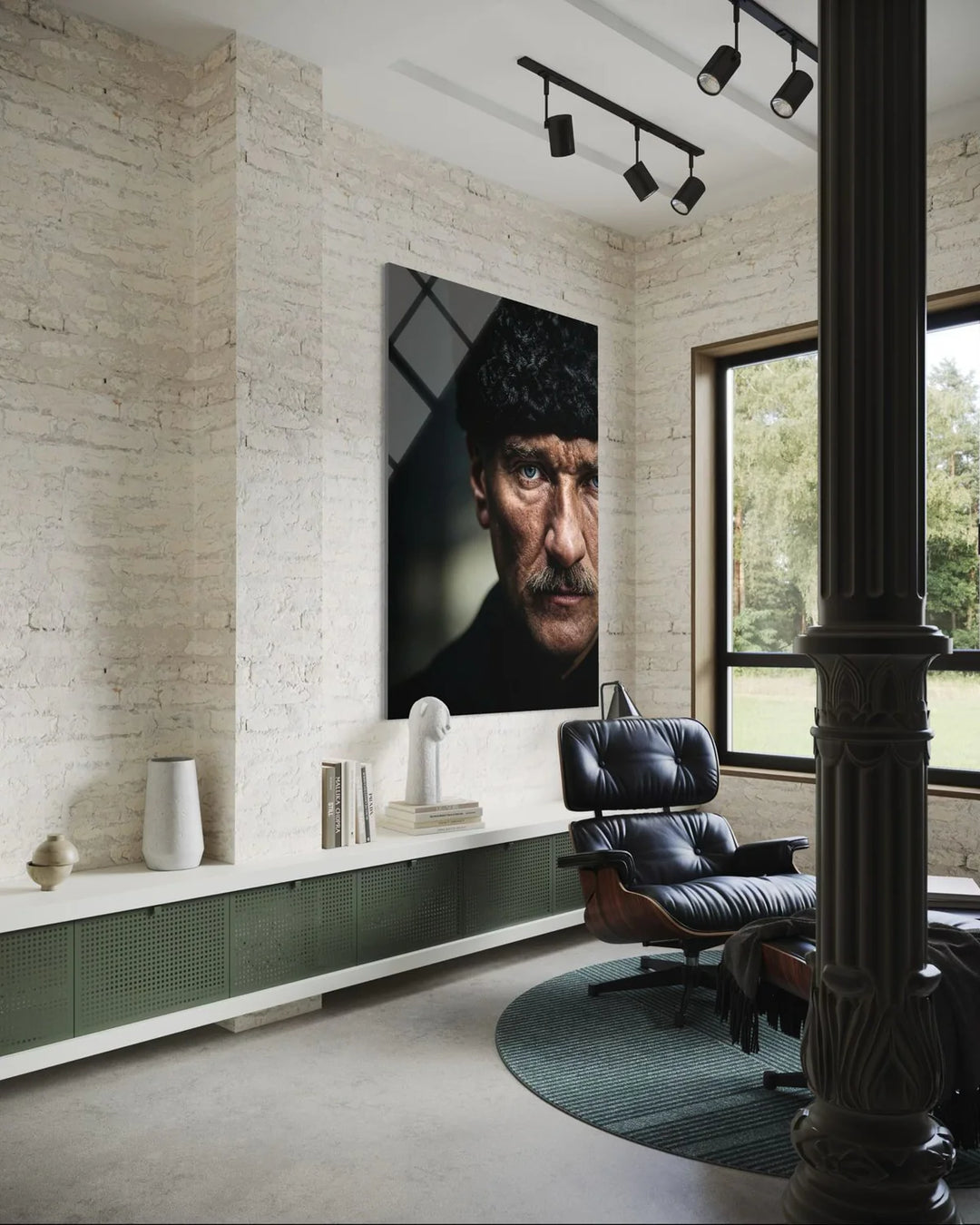 Atatürk Cam Tablo