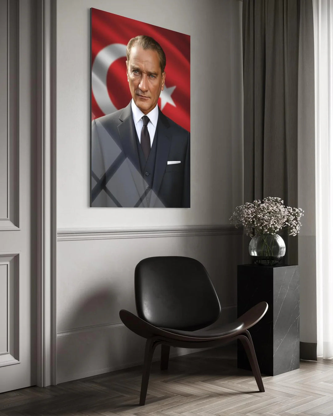 Atatürk Cam Tablo