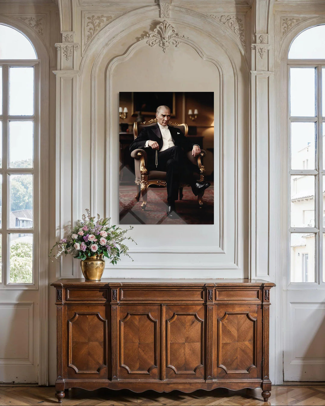 Atatürk Cam Tablo