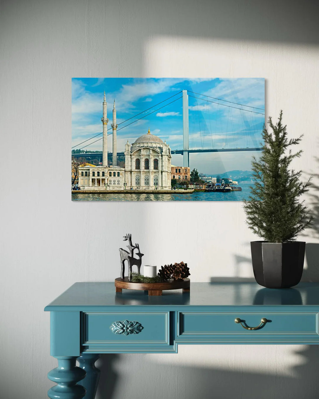 Yapı Ve Şehirler Cam Tablo