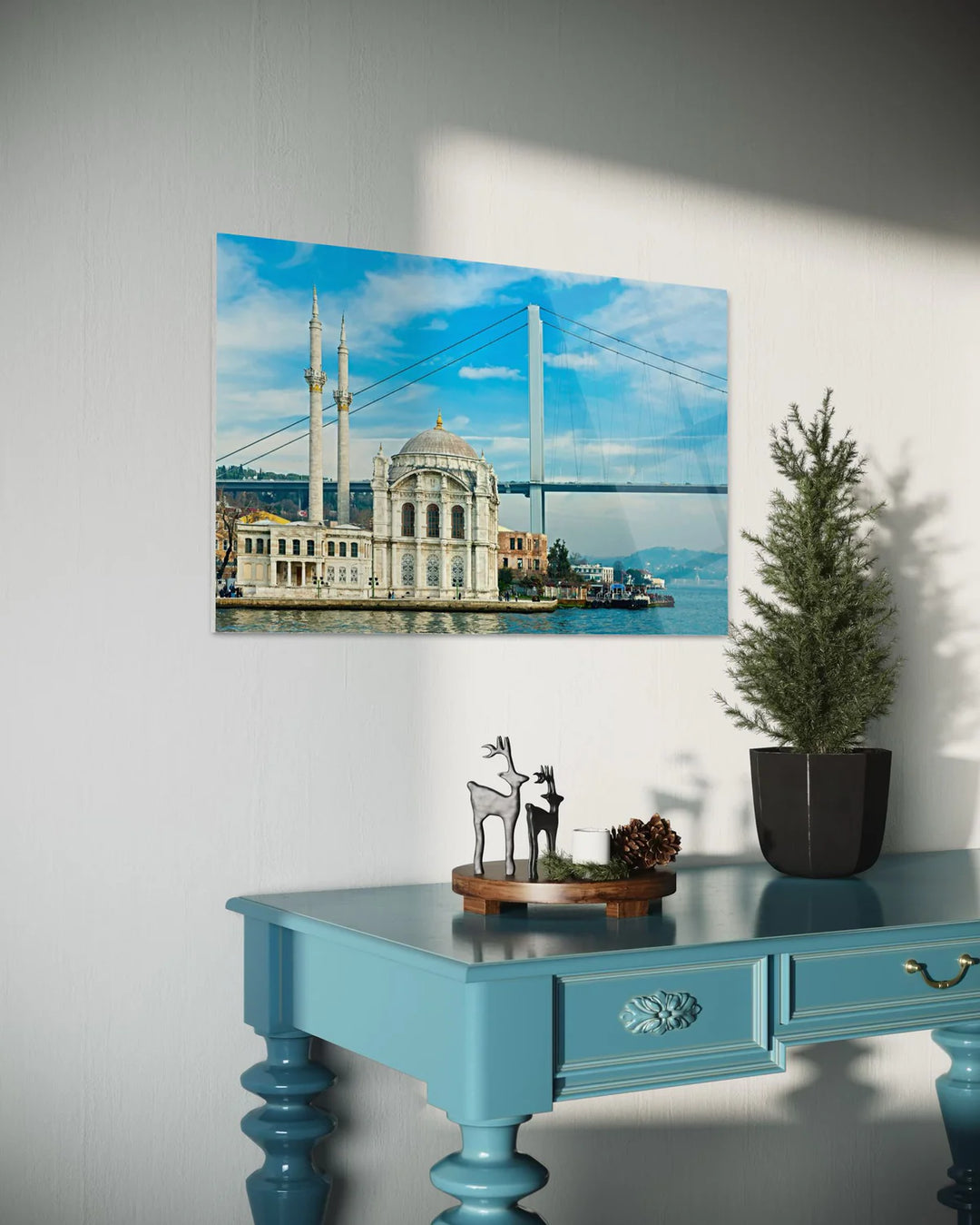 Yapı Ve Şehirler Cam Tablo