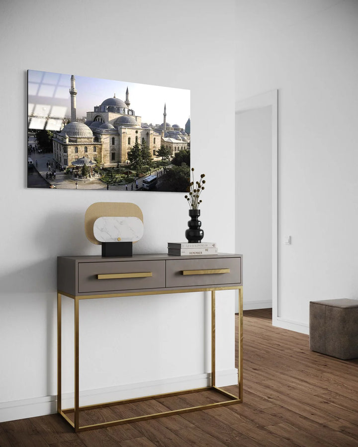Yapı Ve Şehirler Cam Tablo