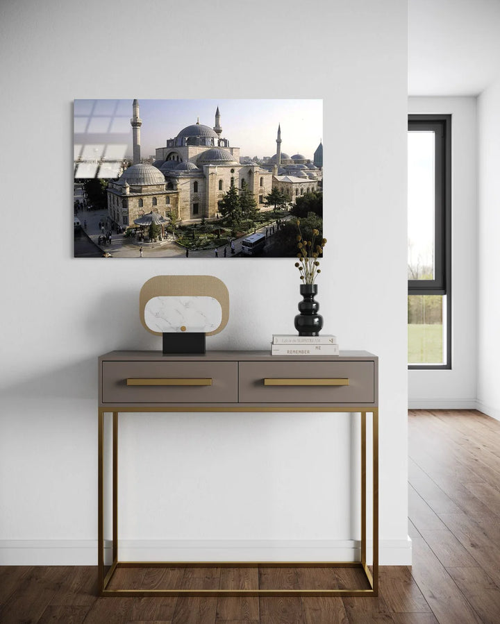 Yapı Ve Şehirler Cam Tablo