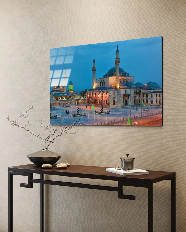 Yapı Ve Şehirler Cam Tablo