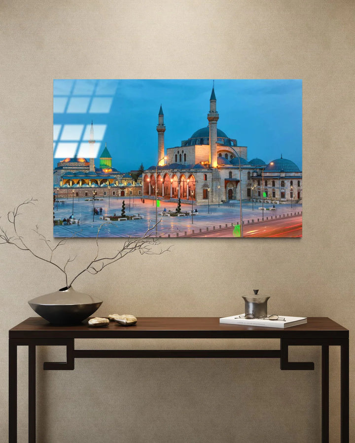 Yapı Ve Şehirler Cam Tablo